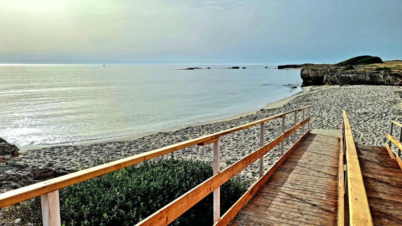 La Terrazza Dei Nonni Apartamento Torre Specchia Ruggeri Exterior foto