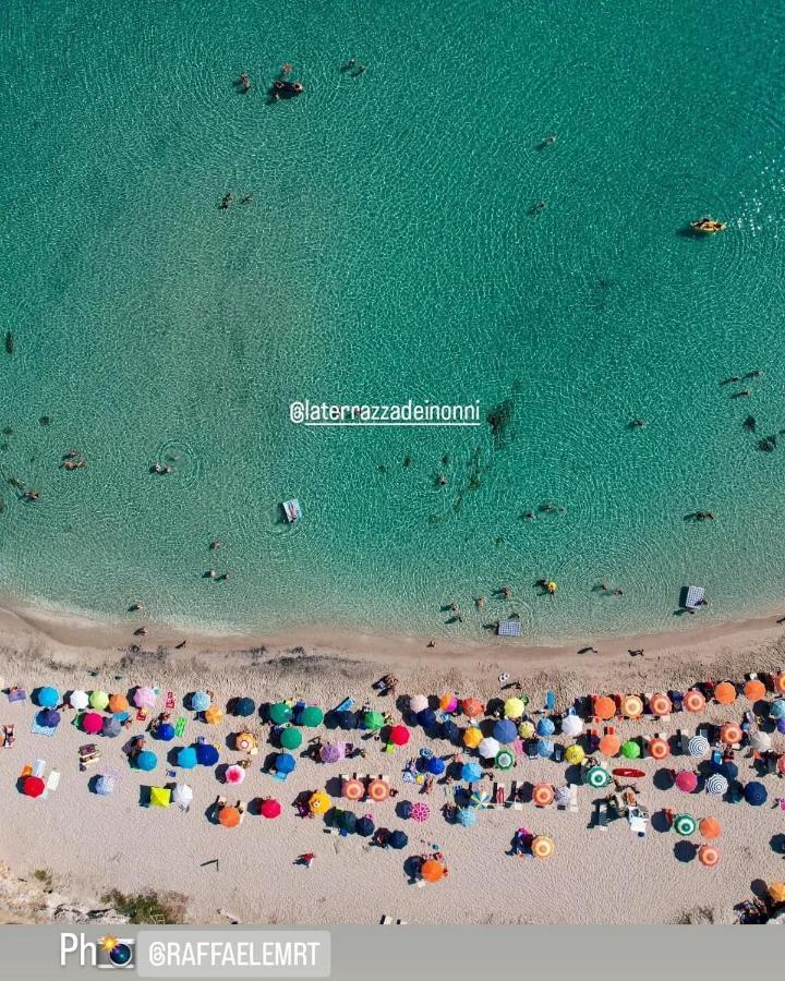 La Terrazza Dei Nonni Apartamento Torre Specchia Ruggeri Exterior foto